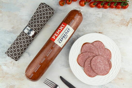 Колбаса варено-копченая «Сервелат» ГОСТ