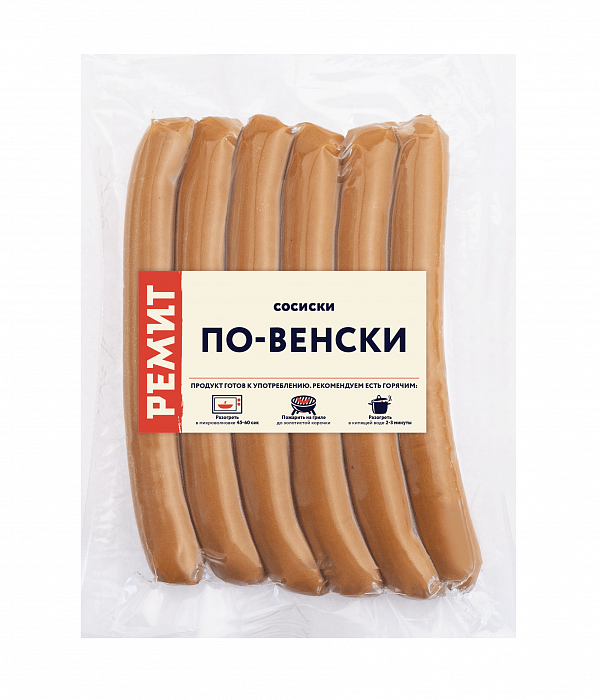 Сосиски По-венски н/о в/у (шт. 300 г)