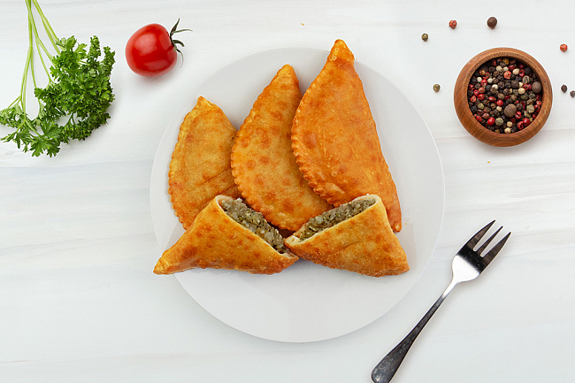Чебуреки жареные замороженные (шт. 80 г)