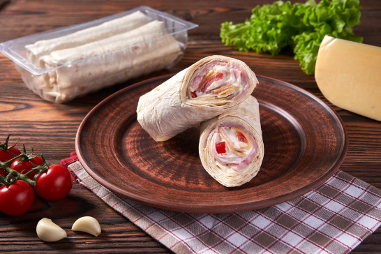 Ролл с ветчиной и сыром охл. (шт. 190 г)