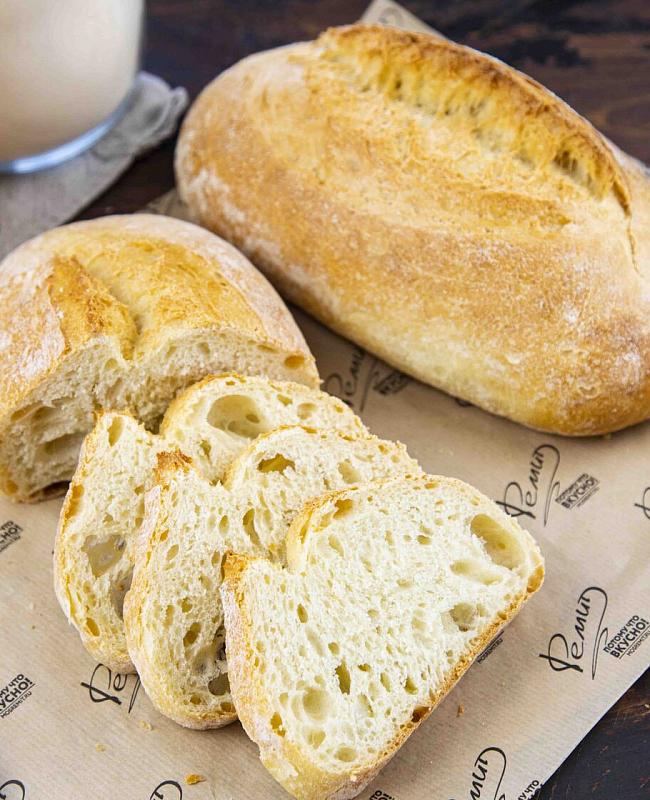 Хлеб пшеничный бездрожжевой «Деревенский», 400г