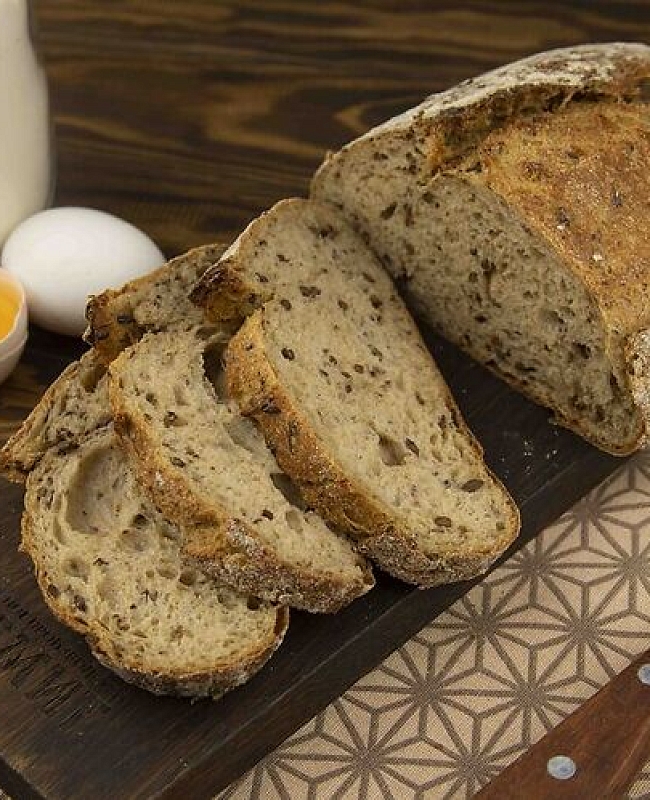 Хлеб пшеничный «Тартин» с пророщенным зерном ржи 500 г