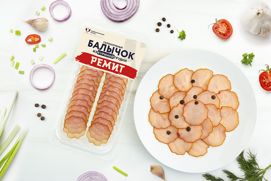 Нарезка Балычок из куриной грудки с/к в/у (шт. 70 г)