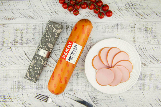 Колбаса вареная «Докторская» ГОСТ (ручной вязки)