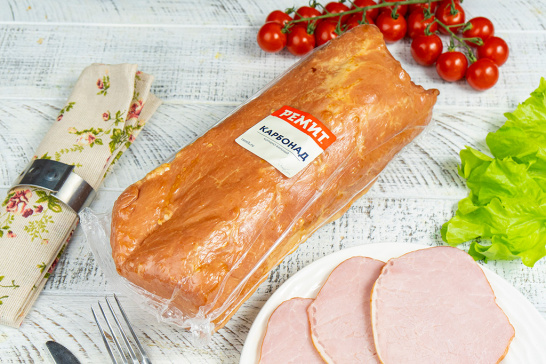 Карбонад копчено-вареный «Ремит»