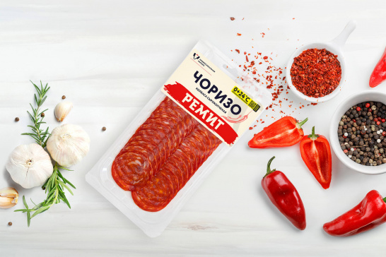 Нарезка колбаса Чоризо с/к в/у (шт. 70 г) 90 сут.