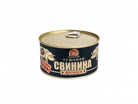 Свинина тушеная премиум в/с 325 г