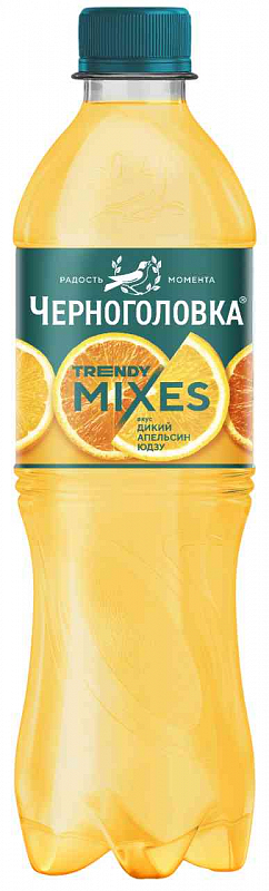 Лимонад Дикий Апельсин-Юдзу ПЭТ 0,5л/ЧЕРНОГОЛОВКА