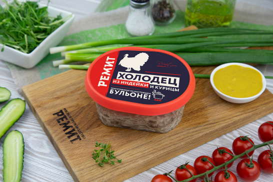 Холодец «Из индейки и курицы», 400г