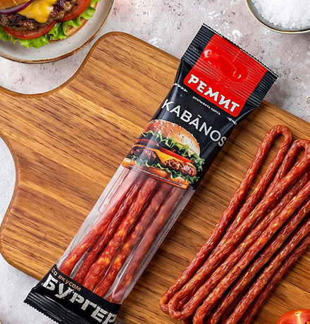 УРА! Новинка! KABANOS со вкусом БУРГЕР
