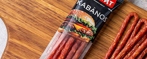 УРА! Новинка! KABANOS со вкусом БУРГЕР