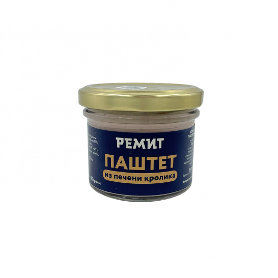 Паштет из печени кролика 90гр/РЕМИТ