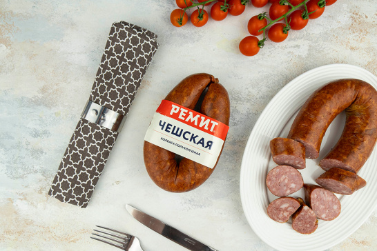 Колбаса ЧЕШСКАЯ п/к н/о в/у (шт. 400 г)