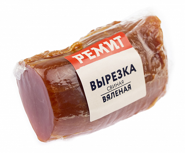 Вырезка свиная вяленая в/у